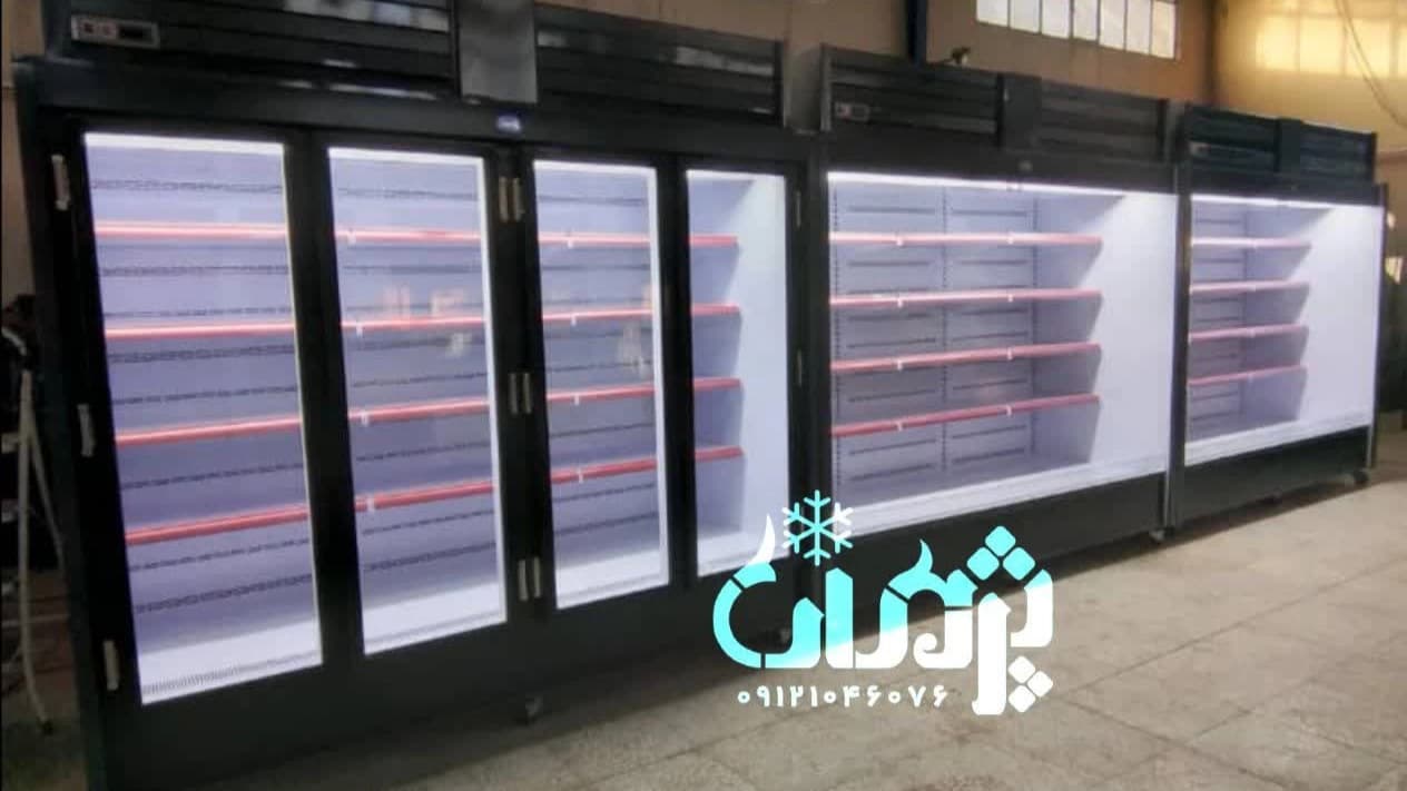 یخچال ایستاده پرده هوا